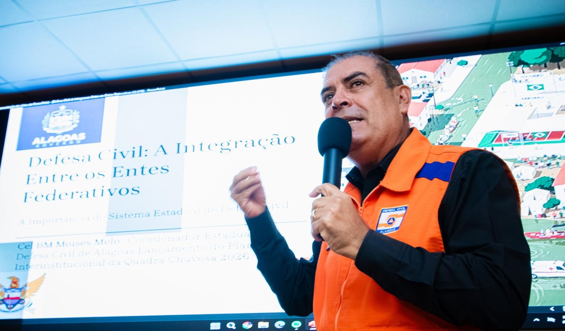 Quadra chuvosa 2026: Alagoas segue com plano de ação para eventuais emergências