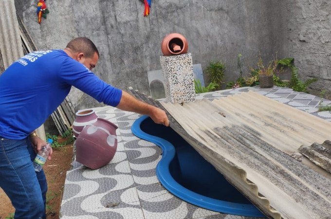 Secretaria de Saúde de Penedo realiza mutirão contra a dengue no Bairro Senhor do Bonfim