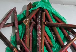 Homem furta cerca de 3,5kg de cobre em agência do Banco do Brasil e vende material em Arapiraca; ladrão e receptador são presos pela PM