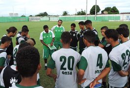 Coruripe Sub-20 faz coletivo final para enfrentar o CRB em Gerson Amaral
