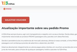 Agência de viagens 123 Milhas suspende pacotes e emissão de passagens promocionais