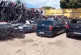 Operação integrada desarticula esquema de desmanche de veículos roubados em Arapiraca