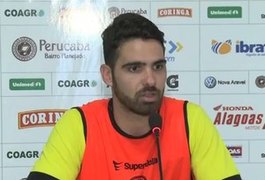 'Mata-mata contra o Guarani é outro campeonato', diz zagueiro do ASA