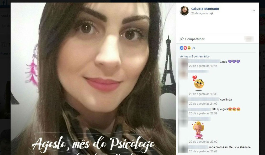 Estudante de psicologia morre estrangulada por namorado após noivado da irmã