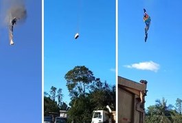 Polícia Civil começa reconstituição de acidente de balão que matou oito pessoas em SC