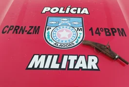 Homem procurado por tentar matar a esposa é preso na zona rural de Joaquim Gomes