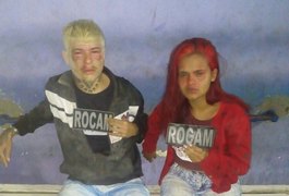 Casal tenta fugir da polícia e é detido com arma de fogo, em Arapiraca