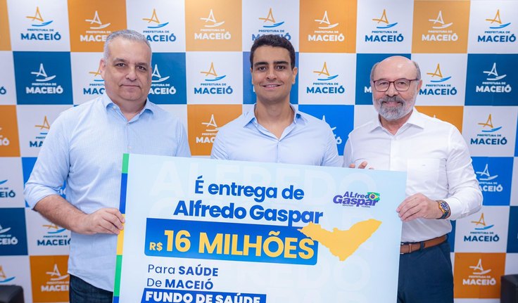 Alfredo Gaspar destina R$ 16 milhões em emendas para Fundo Municipal da Saúde de Maceió