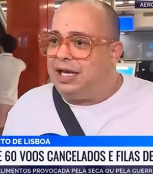 Vídeo. Humorista brasileiro viraliza após entrevista no aeroporto de Lisboa: 'Mesma cueca faz 6 dias'