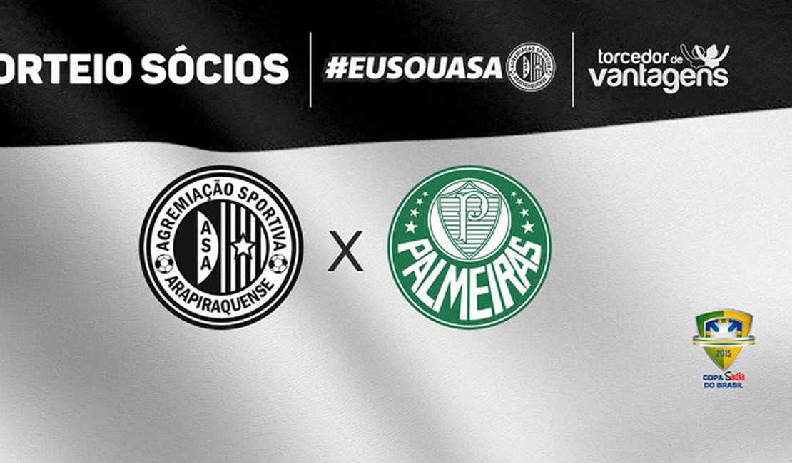 ASA premia torcedores com viagens para o jogo contra o Palmeiras