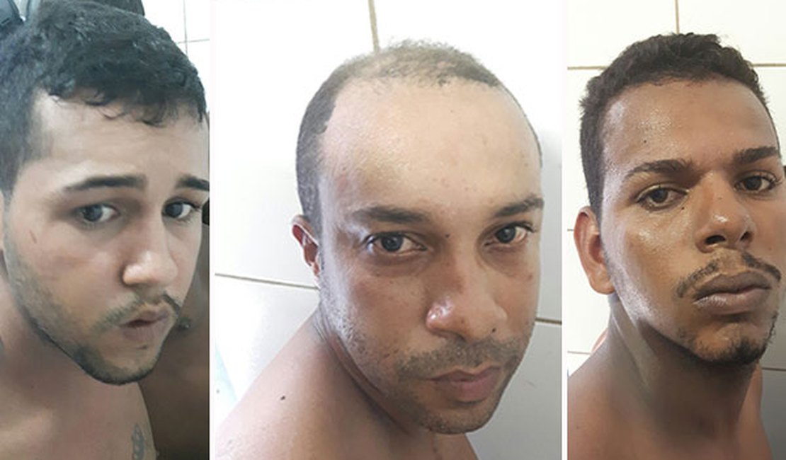 Vídeo: PM surpreende criminosos durante assalto a galeteria em Maceió