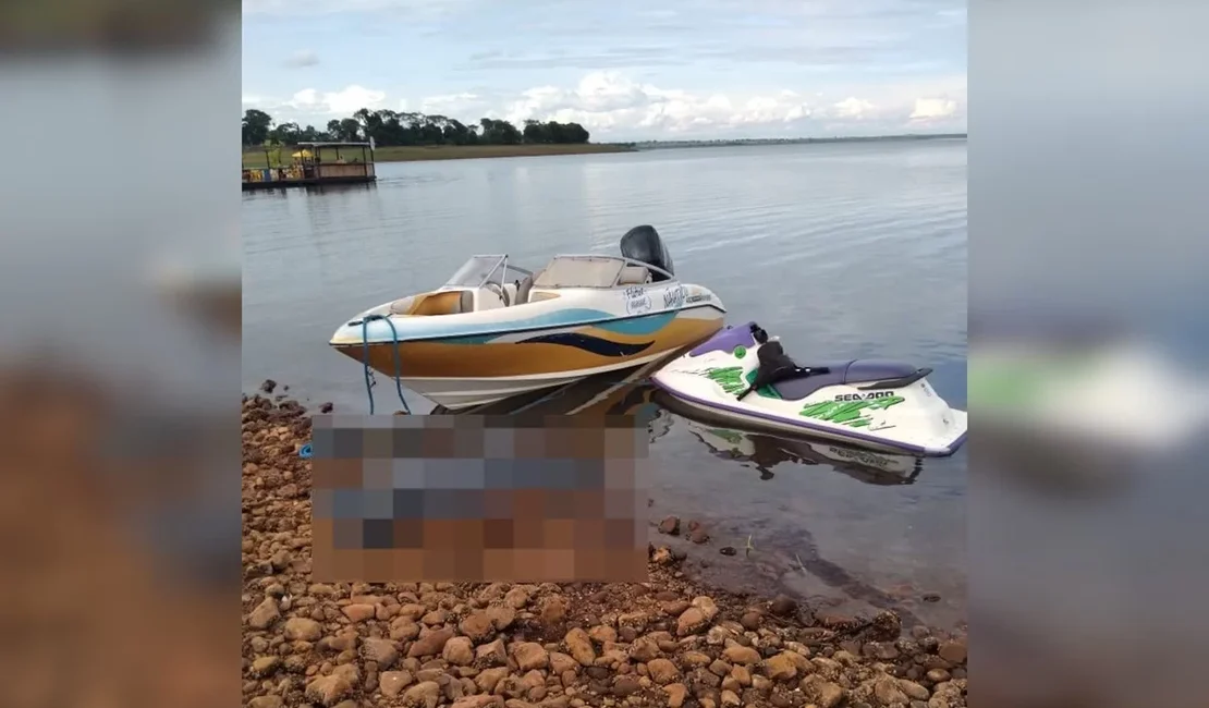 Duas pessoas morrem em grave acidente entre lancha e jet ski