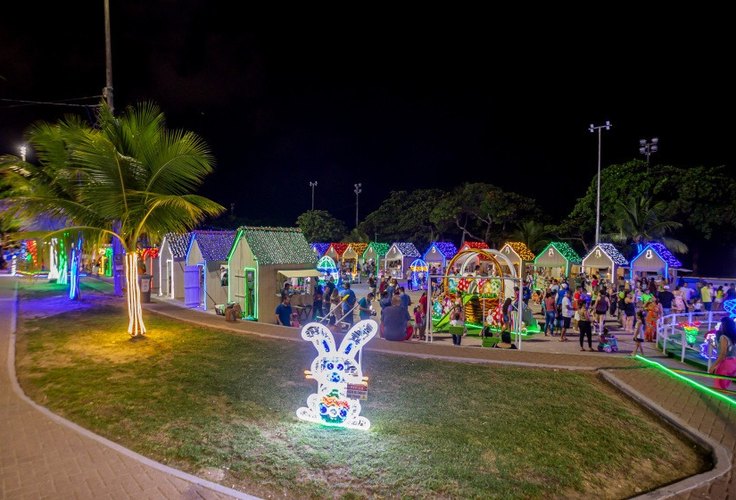 Vila da Páscoa de Maceió será inaugurada nesta quinta (21), na Praça Multieventos