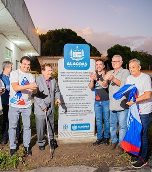 Governador entrega obras de reestruturação do Aeródromo de Arapiraca