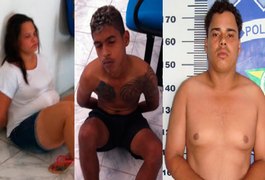 Operação conjunta prende três pessoas por tráfico de drogas em Maceió