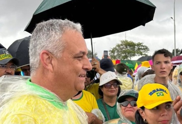 Deputado Federal Alfredo Gaspar se junta à caminhada de Nikolas Ferreira rumo a Brasília