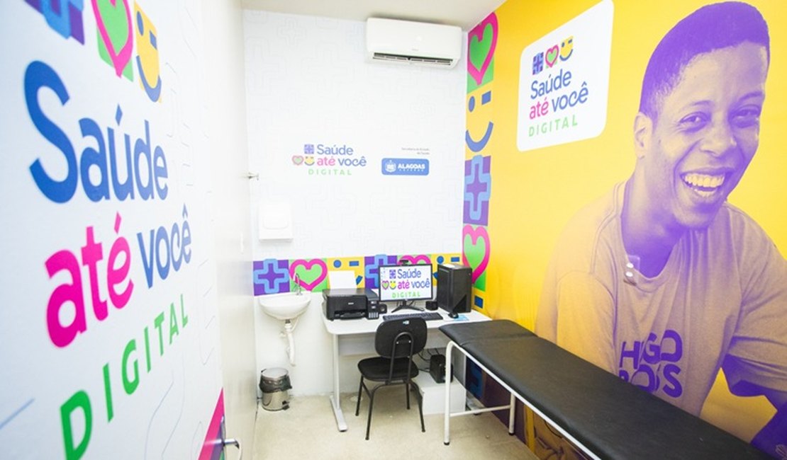 Saúde Até Você Digital chega a 74 polos no Estado com nova sala em Lagoa da Canoa