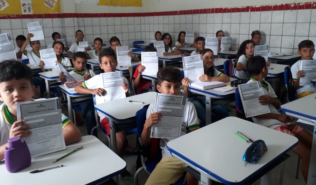 Com foco no IDEB, Girau do Ponciano aplica simulado para alunos do 2º ao 9º ano do Ensino Fundamental