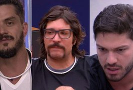 Luiz Felipe enfrenta Ilmar e Marcos no Paredão; veja como a berlinda se formou