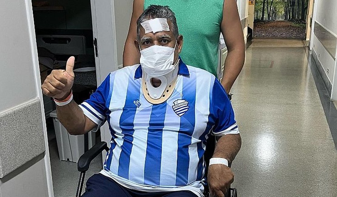 14 dias após acidente envolvendo jet ski e embarcação na Lagoa Mundaú, dono do Bar do Joel recebe alta