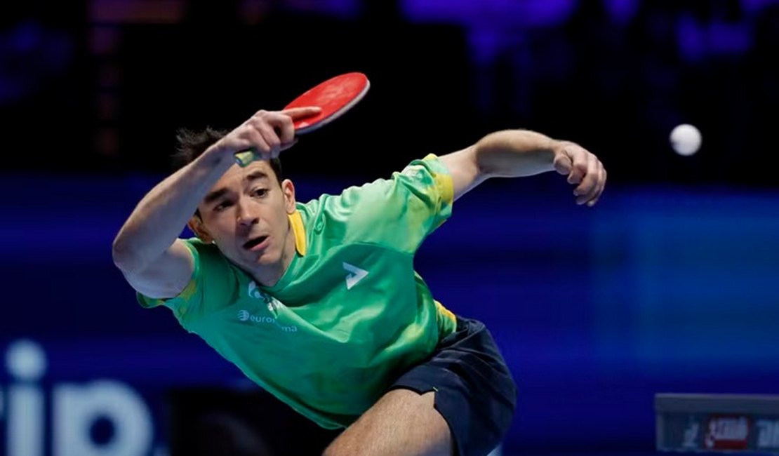 Calderano perde para número 1 do mundo e é terceiro no Mundial de tênis de mesa