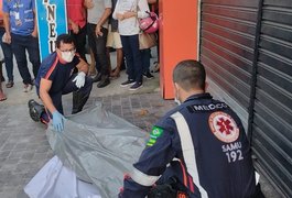 Funcionário de loja de carros é morto a tiros na Rua Marechal, em Arapiraca