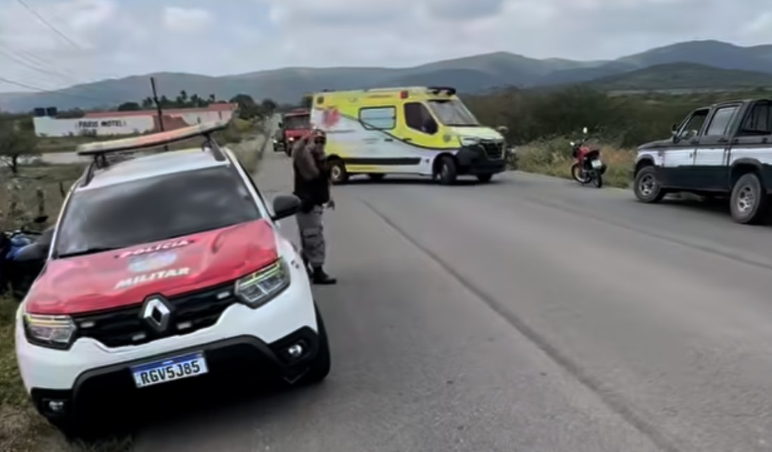 Acidente fatal na AL-145 tira a vida de professora no Sertão alagoano