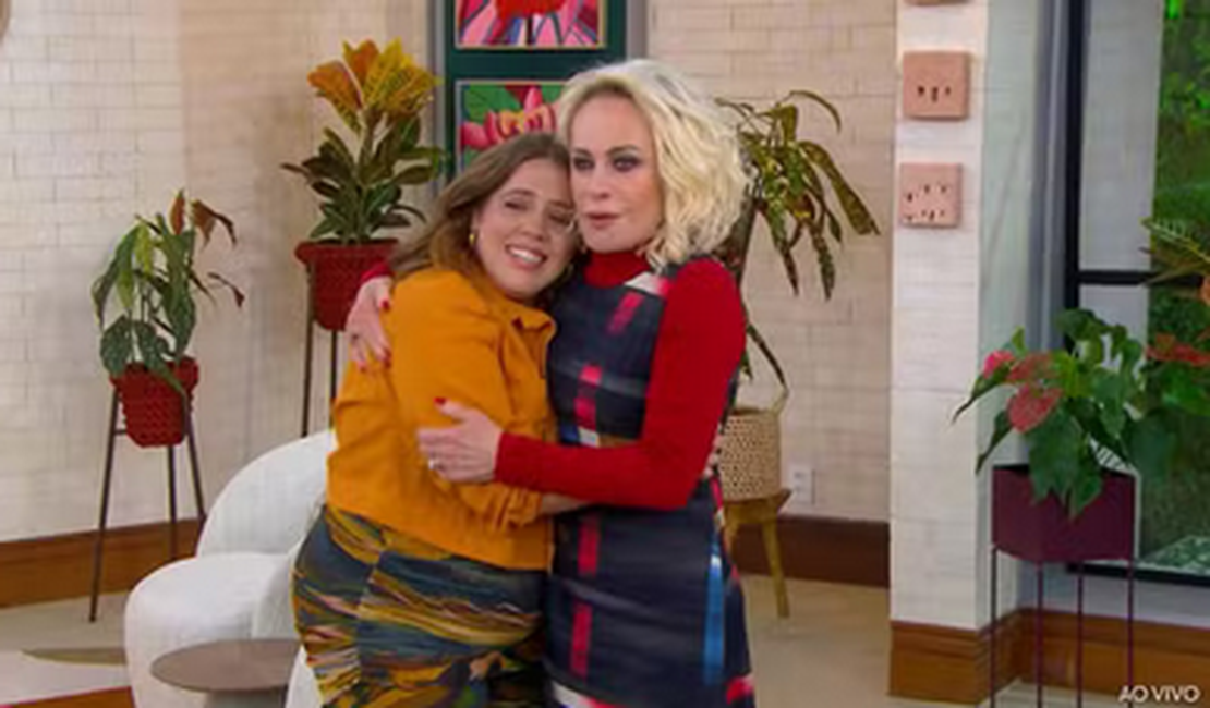 Tati Machado se emociona em reencontro com Ana Maria Braga após perda de bebê