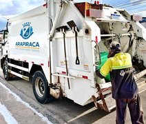 Confira o novo calendário da coleta de lixo em Arapiraca