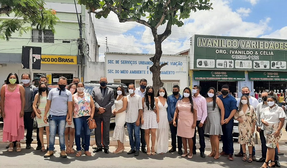 Juízes aposentados realizam casamentos virtuais e presenciais em Alagoas
