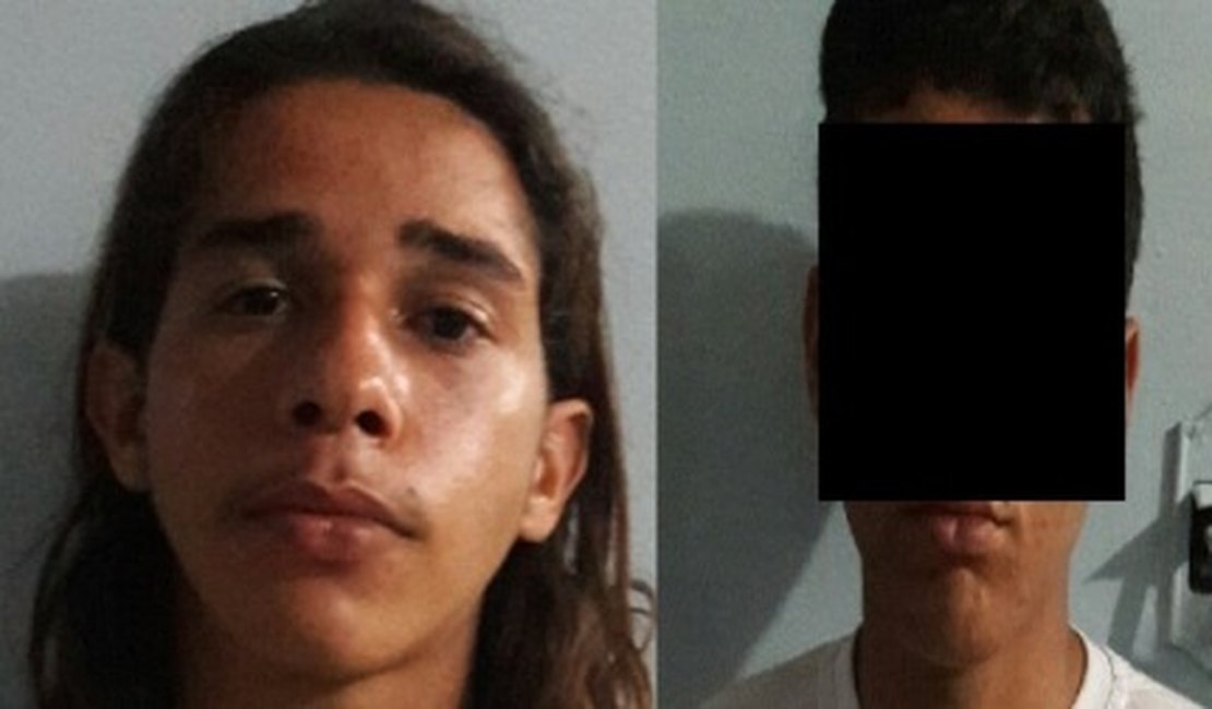 Dupla é capturada com arma de fogo no bairro Santa Esmeralda