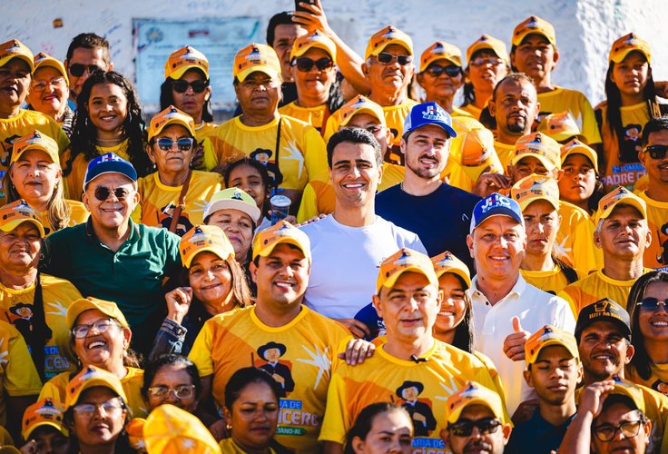 Prefeito de Coité do Nóia, Bueno Higino, acompanha JHC e Gilvan Barros em romaria ao Juazeiro
