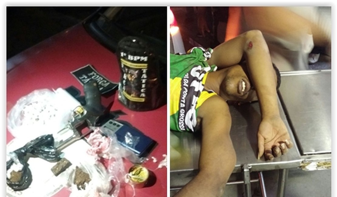 Jovem reage à abordagem e morre em troca de tiros com a PM