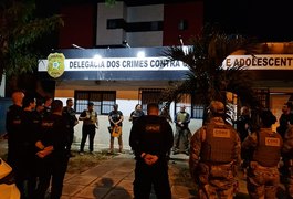 Operação deflagrada em Maceió cumpre mandados de prisão contra acusados de crimes contra crianças e adolescentes