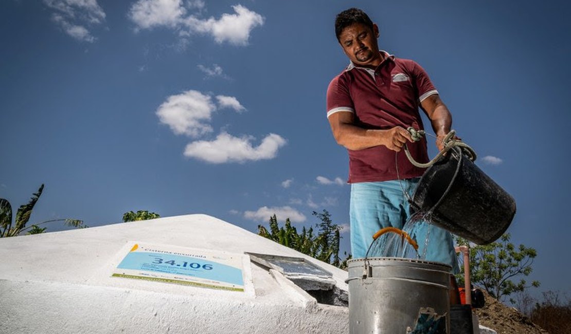 Programa Cisternas entrega 3.058 unidades em Alagoas entre 2023 e 2025