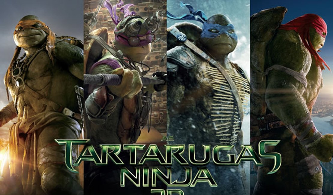 Tem brinde na estreia de 'As Tartarugas Ninja' no Cinesystem