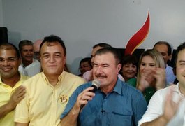 PMDB oficializa Cícero Almeida e Galba Novaes para disputar prefeitura de Maceió