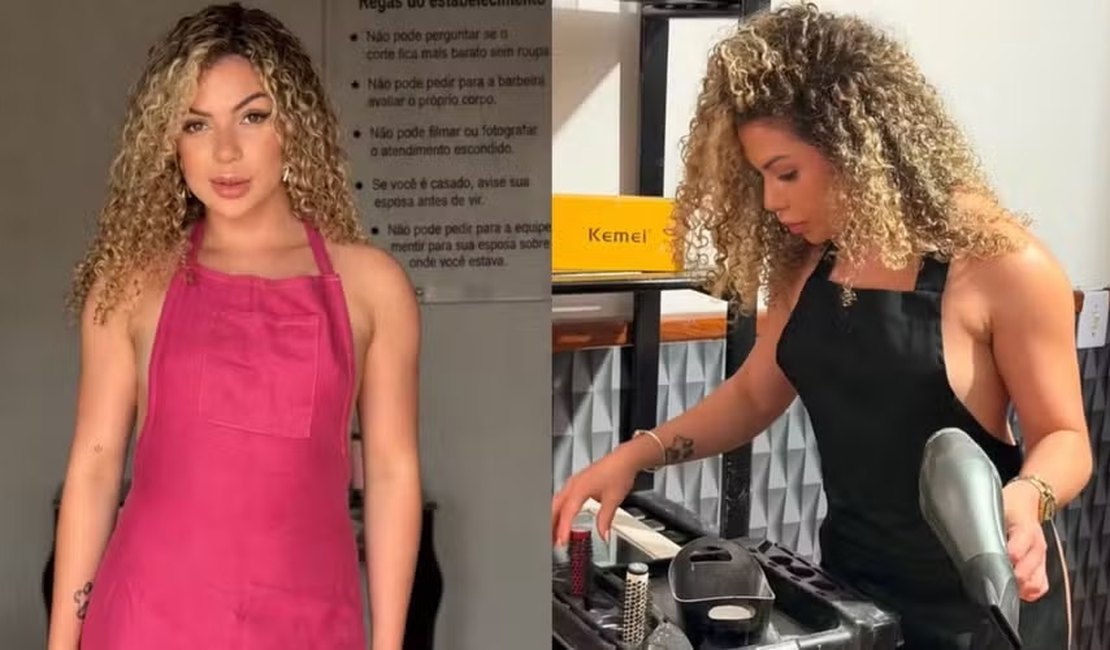 Dona de barbearia nudista estabelece regras após pedidos inusitados de clientes