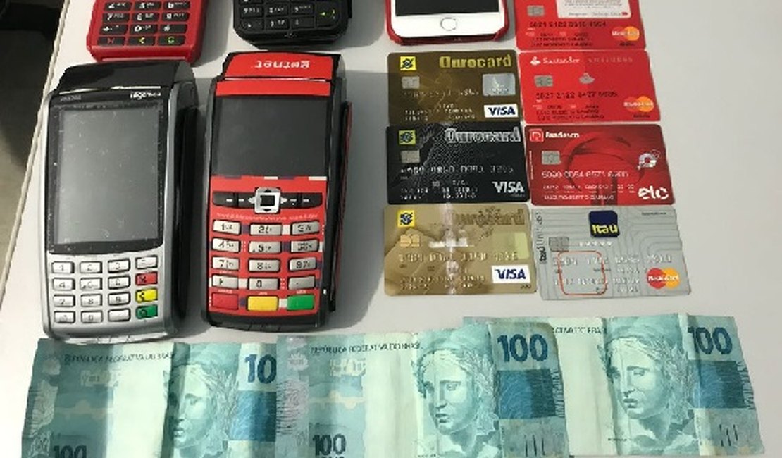PC prende em Maceió suspeito de integrar quadrilha paulista acusada de clonar cartões