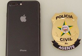 PC recupera celular roubado e delegado faz um alerta: “Vão responder a processo”