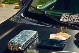 Suspeito de tráfico é preso com quase meio quilo de maconha em Junqueiro