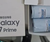 Jornalista alagoano compra celular no site da Samsung, mas recebe bobinas no lugar