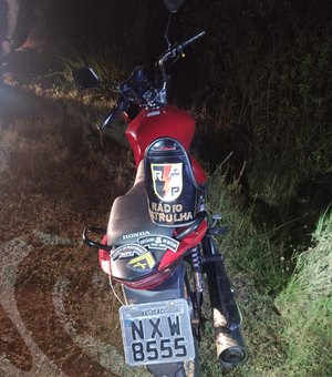 RP do 3º BPM recupera motocicleta furtada, abandonada no Residencial Brisa do Lago