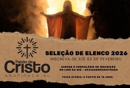 Paixão de Cristo 2026 abre inscrições e convida novos talentos a viverem essa emoção