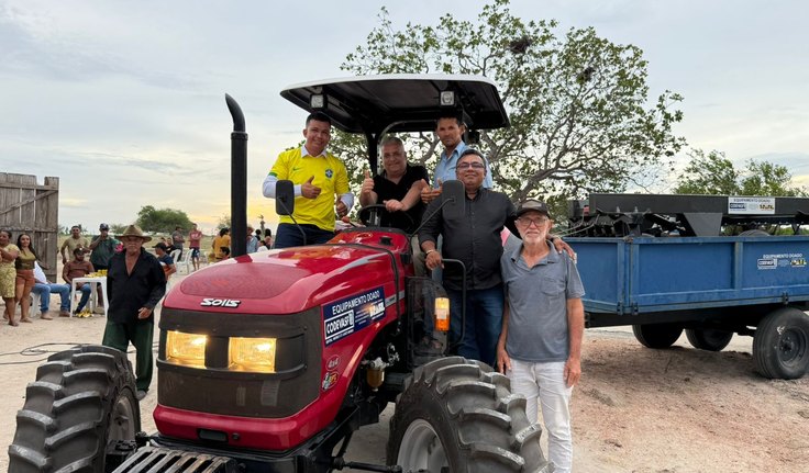 Alfredo Gaspar fortalece agricultura familiar e combate à seca em Alagoas com envio de emendas para tratores, maquinários agrícolas e carretas-tanque-pipa