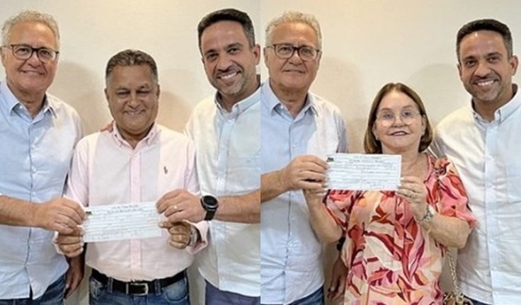 Prefeito de Monteirópolis e prefeita de ﻿Cajueiro se filiam ao MDB