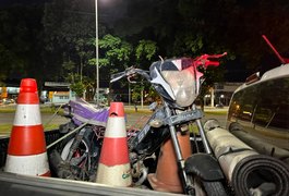 Operação integrada apreende moto adulterada em Marechal Deodoro