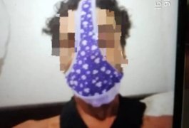 Ladrão de calcinhas é preso após ser flagrado com peça íntima da vizinha
