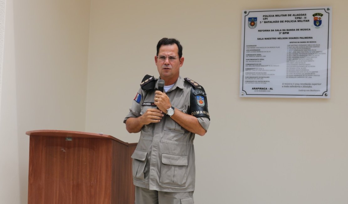 Tenente-coronel Palmeira se despede do 3º BPM com sentimento de dever cumprido