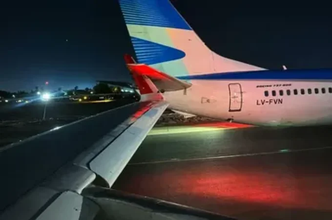 Avião que viria ao Brasil colide com aeronave em aeroporto no Chile